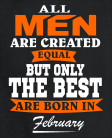 All men February
